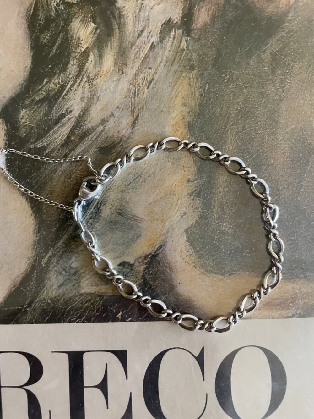 James Avery Medium Twist Charm Bracelet (w/o JA charm) sterling silver - Picture 2 of 3